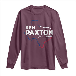 Ken Paxton for US Senate Long Sleeve Shirt Texas Senate Race 2026