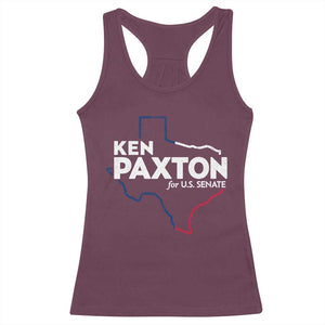 Ken Paxton for US Senate Racerback Tank Top Texas Senate Race 2026