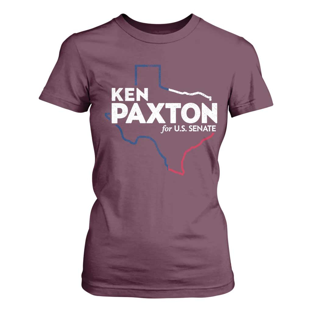 Ken Paxton for US Senate T Shirt For Women Texas Senate Race 2026
