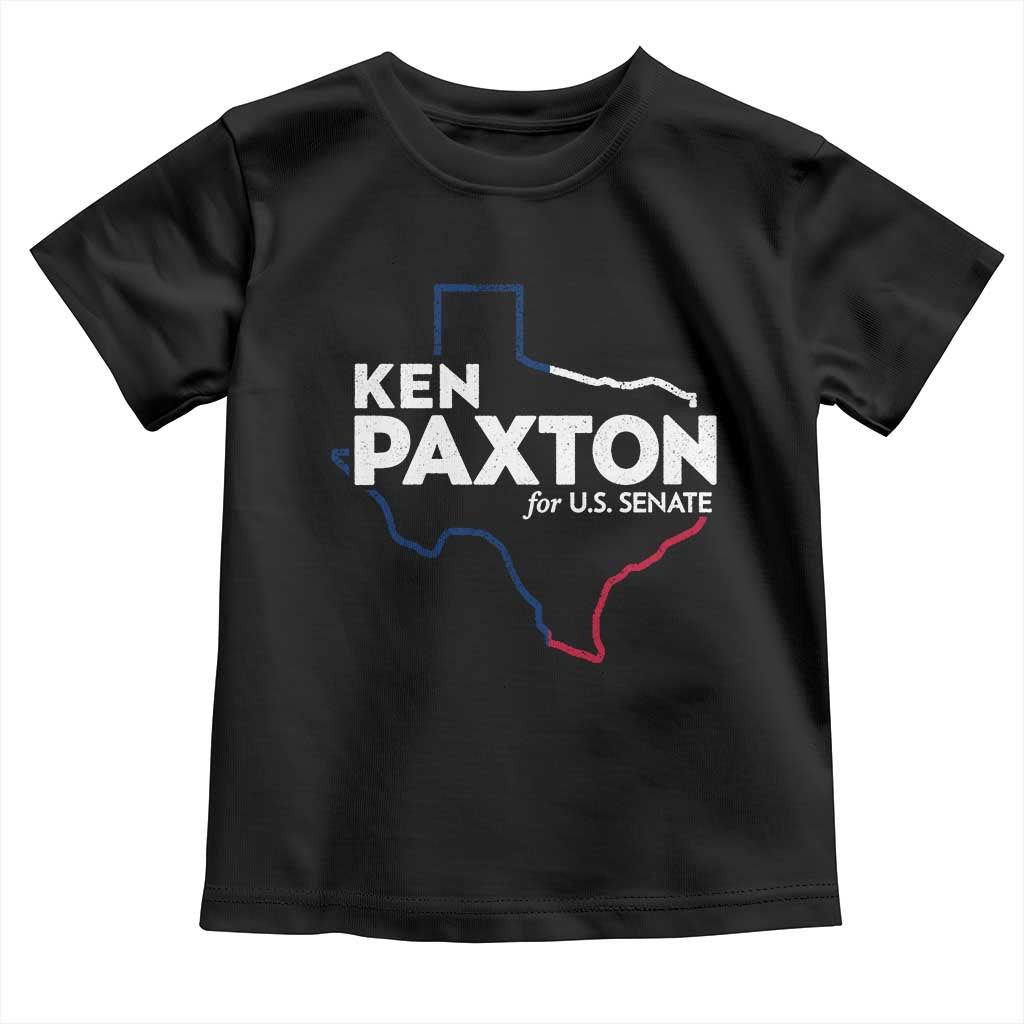 Ken Paxton for US Senate Toddler T Shirt Texas Senate Race 2026 TS11 Black Print Your Wear