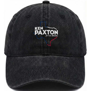 Ken Paxton for US Senate Washed Cotton Baseball Cap Texas Senate Race 2026