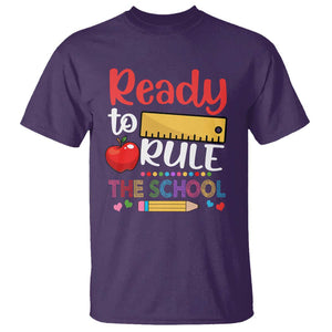 Ready To Rule The School T Shirt First Day Of School Ruler TS11 Purple Print Your Wear