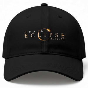 Spain Solar Eclipse 2026 Baseball Cap August 12 2026 Total Eclipse