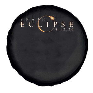 Spain Solar Eclipse 2026 Spare Tire Cover August 12 2026 Total Eclipse