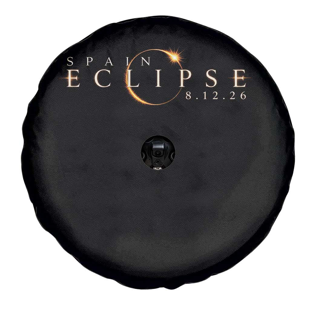 Spain Solar Eclipse 2026 Spare Tire Cover August 12 2026 Total Eclipse