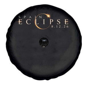 Spain Solar Eclipse 2026 Spare Tire Cover August 12 2026 Total Eclipse