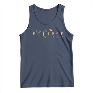 Spain Solar Eclipse 2026 Tank Top August 12 2026 Total Eclipse