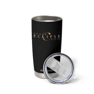 Spain Solar Eclipse 2026 Tumbler Cup August 12 2026 Total Eclipse