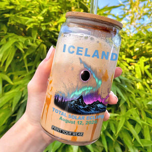 Iceland Total Solar Eclipse 2026 Glass Can August 12 Eclipse Totality Chaser Aurora Northern Lights