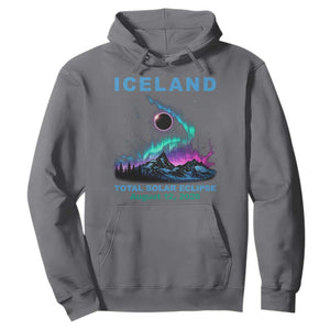 Iceland Total Solar Eclipse 2026 Hoodie August 12 Eclipse Totality Chaser Aurora Northern Lights