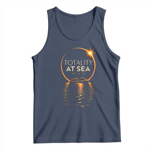 Total Solar Eclipse At Sea 2026 Tank Top Totality Eclipse Cruise