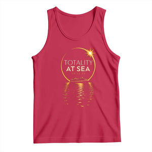 Total Solar Eclipse At Sea 2026 Tank Top Totality Eclipse Cruise