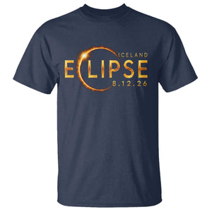 Iceland Eclipse 2026 T Shirt August 12 26 Solar Eclipse Totality