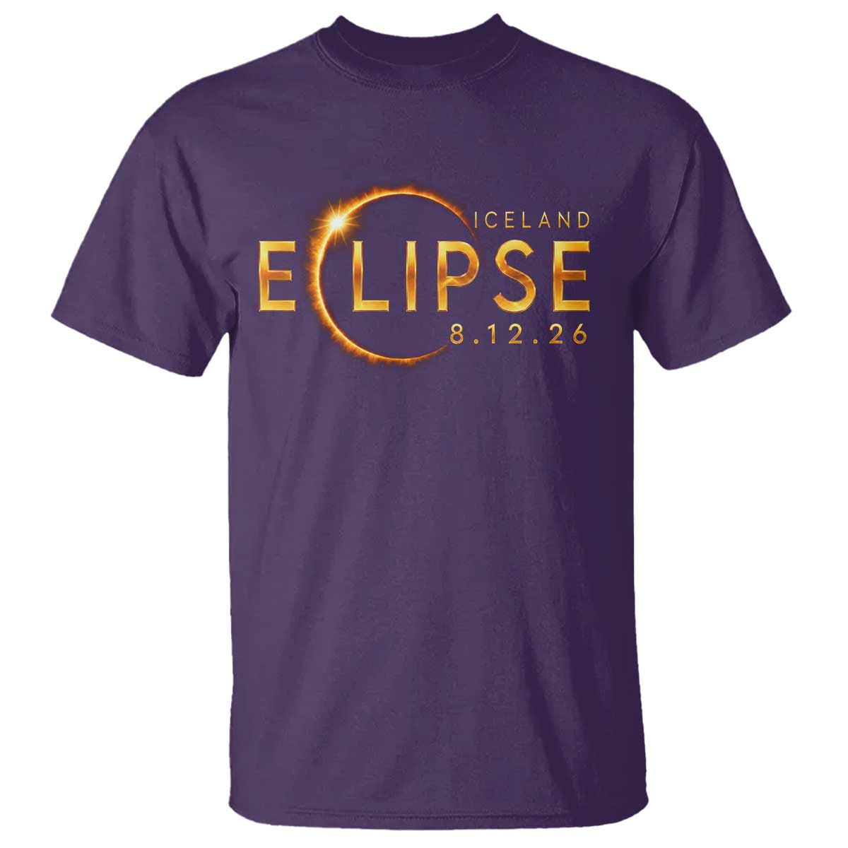 Iceland Eclipse 2026 T Shirt August 12 26 Solar Eclipse Totality