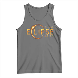 Iceland Eclipse 2026 Tank Top August 12 26 Solar Eclipse Totality