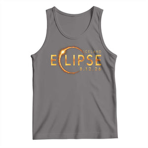 Iceland Eclipse 2026 Tank Top August 12 26 Solar Eclipse Totality
