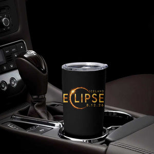 Iceland Eclipse 2026 Tumbler Cup August 12 26 Solar Eclipse Totality