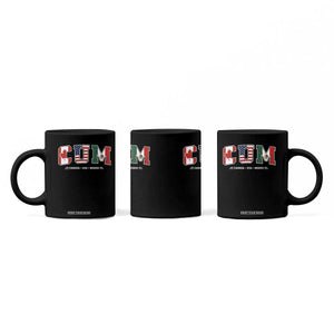 CUM Canada USA Mexico Patriotic Soccer Fans Coffee Mug