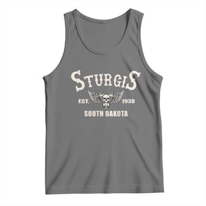 Sturgis South Dakota Est 1938 Motorcycle Biker Skull Tank Top