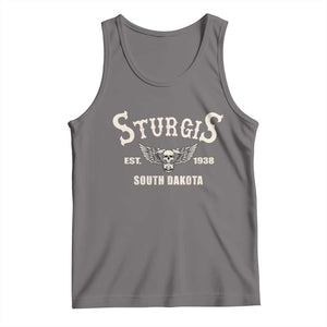 Sturgis South Dakota Est 1938 Motorcycle Biker Skull Tank Top