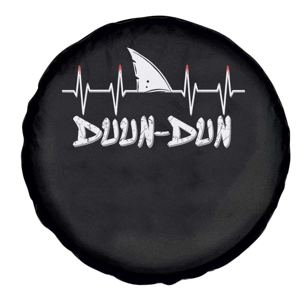 Funny Shark Heartbeat EKG Dunn Ocean Wildlife Spare Tire Cover TS11 Print Your Wear
