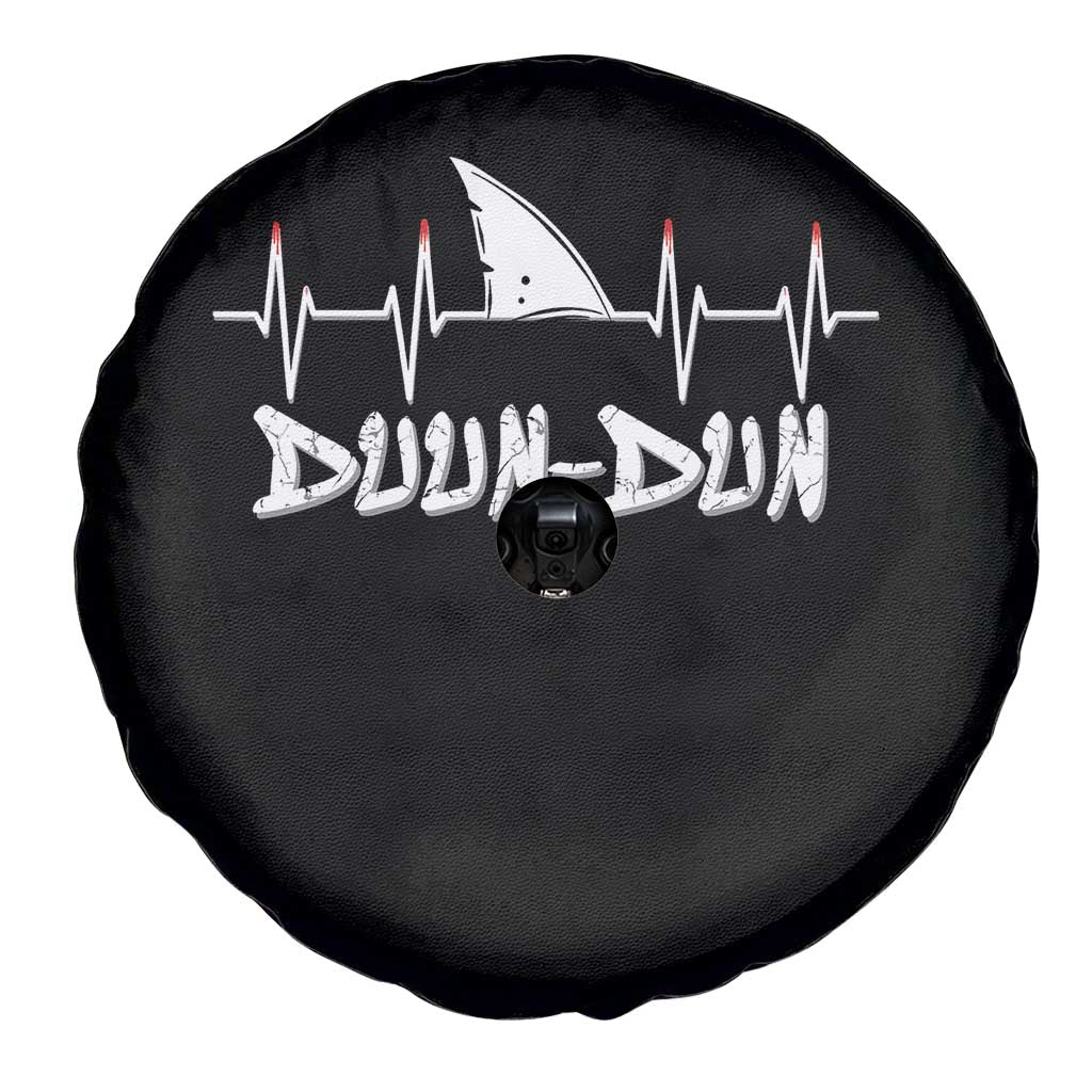 Funny Shark Heartbeat EKG Dunn Ocean Wildlife Spare Tire Cover TS11 Print Your Wear
