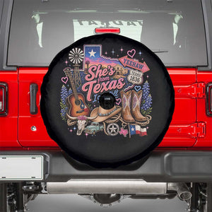 She Is From Texas I Can Tell Spare Tire Cover Texas Girl Pride