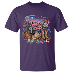 She Is From Texas I Can Tell T Shirt Texas Girl Pride