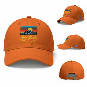 40th Birthday Official Member Old Fart Club Baseball Cap 40 Years of Being Awesome Funny Fart Joke Retro