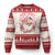 Funny Pink Xmas Retro Santa Ugly Christmas Sweater Holly Jolly Vibes TS11 Red Print Your Wear