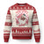 Funny Pink Xmas Retro Black Santa Ugly Christmas Sweater Holly Jolly Vibes TS11 Red Print Your Wear