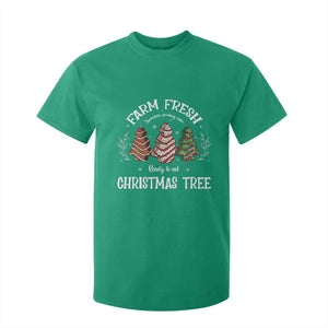 Christmas Tree Cake T Shirt For Kid Farm Fresh Sprinkles Frosting Ready To Eat Xmas Baking TS11 Irish Green Print Your Wear