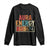 Funny Aura Energy At 67 Long Sleeve Shirt Six Seven Meme Gen Alpha Slang TS11 Black Print Your Wear