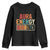 Funny Aura Energy At 67 Youth Sweatshirt Six Seven Meme Gen Alpha Slang TS11 Black Print Your Wear