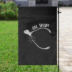 Funny Thanksgiving Oh Snap Garden Flag Turkey Wishbone TS11 Print Your Wear