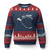 Funny Thanksgiving Oh Snap Ugly Christmas Sweater Turkey Wishbone - Print Your Wear