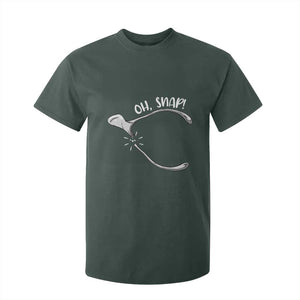 Funny Thanksgiving Oh Snap T Shirt For Kid Turkey Wishbone TS11 Dark Forest Green Print Your Wear