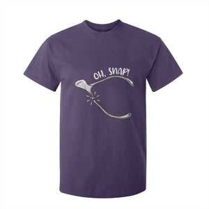 Funny Thanksgiving Oh Snap T Shirt For Kid Turkey Wishbone TS11 Purple Print Your Wear