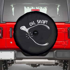 Funny Thanksgiving Oh Snap Spare Tire Cover Turkey Wishbone TS11 Black Print Your Wear
