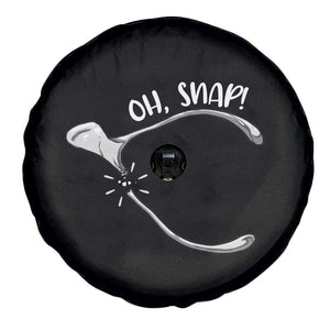 Funny Thanksgiving Oh Snap Spare Tire Cover Turkey Wishbone TS11 Print Your Wear