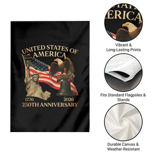America's 250th Anniversary Garden Flag United States Of America 250th Independence Day Freedom TS11 Print Your Wear