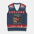 America's 250th Anniversary V-Neck Knit Sweater Vest United States Of America 250th Independence Day Freedom TS11 Navy Red Print Your Wear