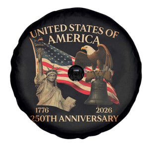 America's 250th Anniversary Spare Tire Cover United States Of America 250th Independence Day Freedom TS11 Print Your Wear