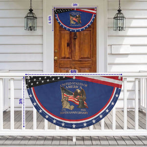 America's 250th Anniversary Patriotic Fan Flag United States Of America 250th Independence Day Freedom