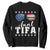 Funny Aunt Tifa Sweatshirt Political Satire American Flag Sunglasses TS11 Black Print Your Wear