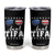 Funny Aunt Tifa Tumbler Cup Political Satire American Flag Sunglasses TS11 Black Print Your Wear
