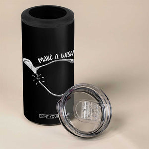 Funny Thanksgiving Turkey Wishbone 4 in 1 Can Cooler Tumbler Make A Wish Chicken Turkey TS11 Print Your Wear