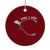 Funny Thanksgiving Turkey Wishbone Ceramic Ornament Make A Wish Chicken Turkey TS11 1pc Red Print Your Wear