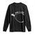 Funny Thanksgiving Turkey Wishbone Long Sleeve Shirt Make A Wish Chicken Turkey TS11 Black Print Your Wear