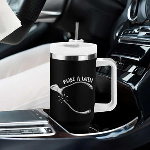 Funny Thanksgiving Turkey Wishbone Tumbler With Handle Make A Wish Chicken Turkey TS11 Print Your Wear